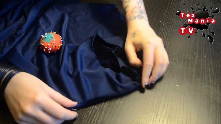 How to sew a simple holiday dress