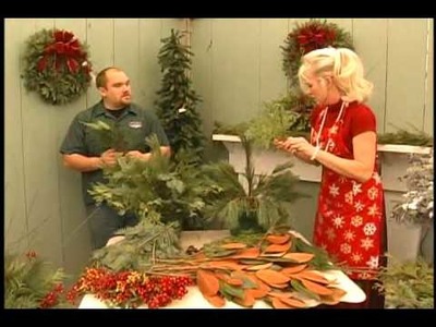 Kelly MacIntyre TV COGECO Your Lifestyle Making Outdoor Christmas Florals
