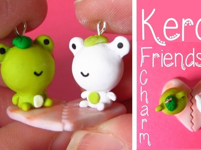 Kerori San-x  Frog Friendship Charm Tutorial: Heart Lilypad, Valentines Tutorial #2 Polymer Clay.