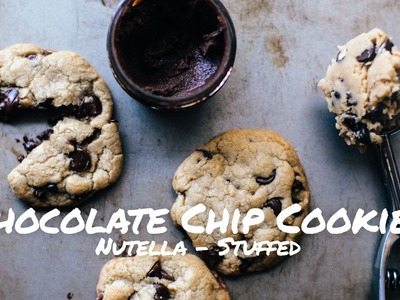My Secret Chocolate Chip Cookies with Nutella Filling Recipe