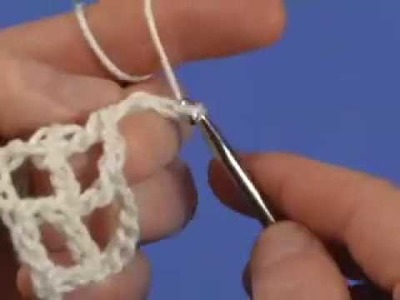 Open Squares (Open Mesh) - How to Filet Crochet Part 2