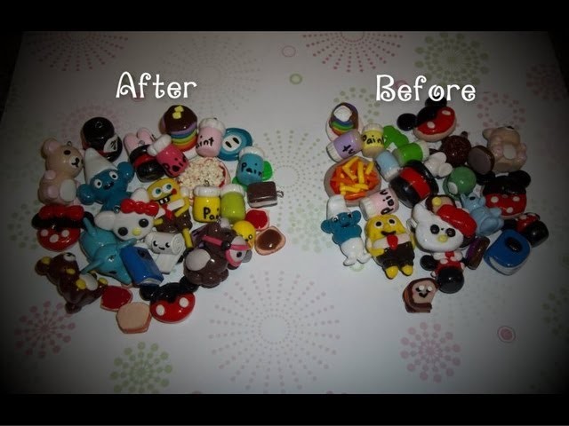 Polymer Clay Charms I remade! :)