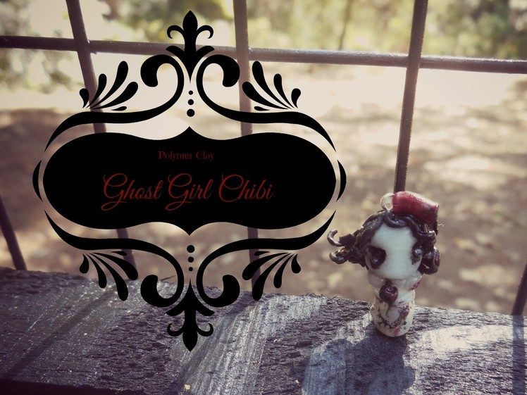 Polymer Clay Ghost Girl Chibi Tutorial (HALLOWEEN!)