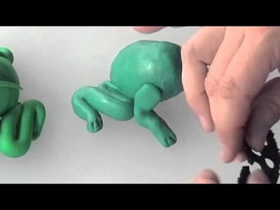 Polymer Clay Projects: Funny Frog Pt 2