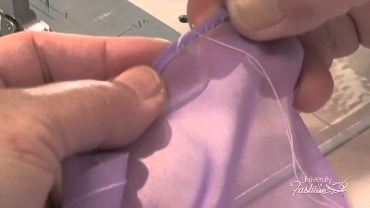Sewing Hand Rolled Hem Finishes - Preview