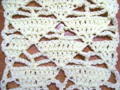 Triangle Lacy Crochet Stitch - Crochet Tutorial