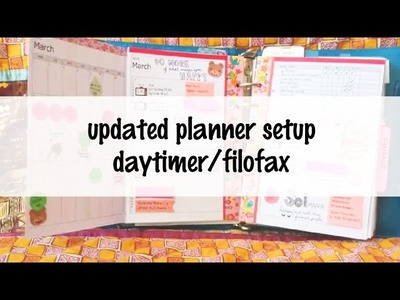 Updated Planner (Filofax) Setup - February 2015