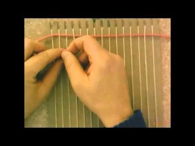 4th Grade Weaving Loom Set Up & Basic Weave (Edited)