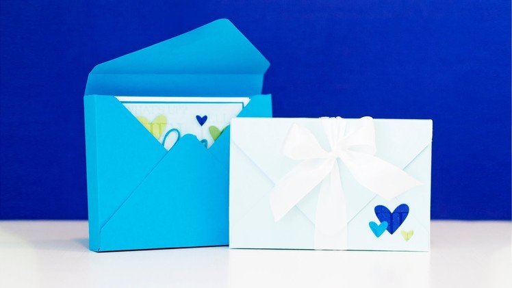 Card Boxes with We R Memory Keepers Envelope Punch Board