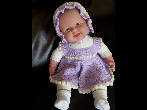 Crochet Precious Angel Dress Set DIY Tutorial