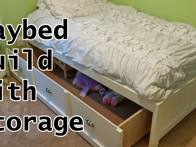 Daybed Build With Storage