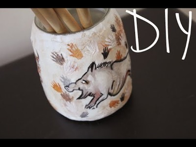 DIY: Cave Painting Jar