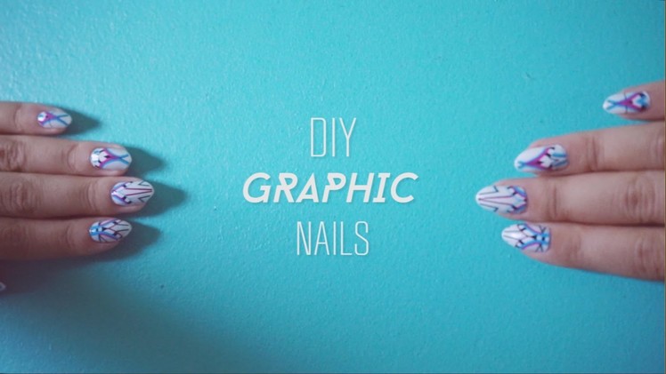 ✂ DIY Graphic Nails