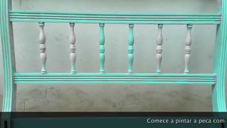 DIY: Transformação Cama vintage - Do it Yourself craft mint bed