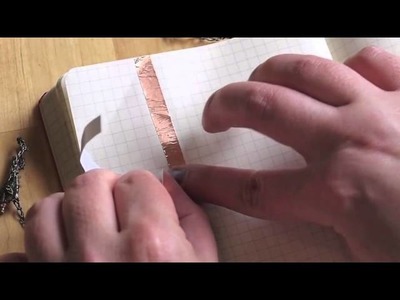 Folding Copper Tape for Paper Circuitry