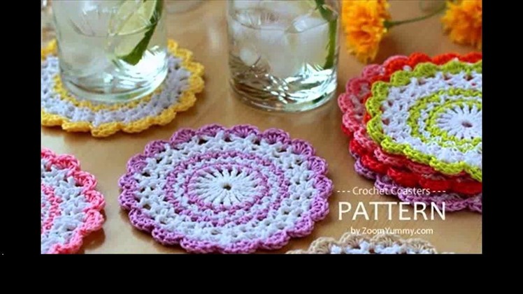 How to crochet a coasters
