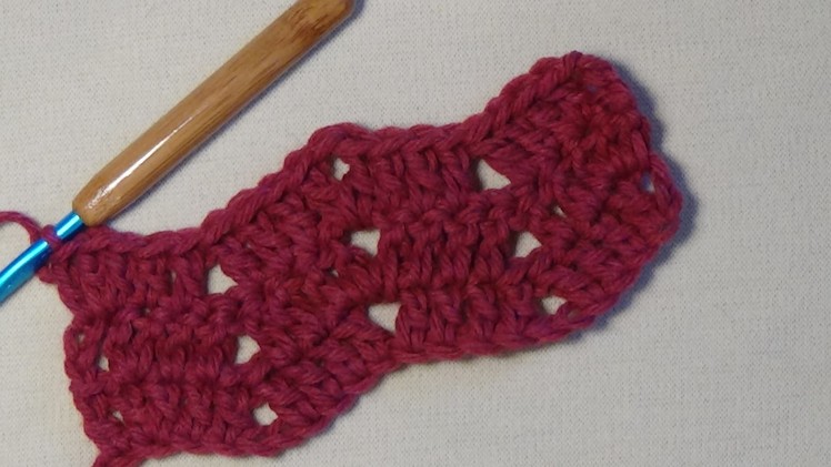 How to Crochet the "Keyhole Ripple Stitch"