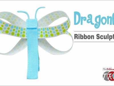 How to Make a Dragonfly Ribbon Sculpture - TheRibbonRetreat.com