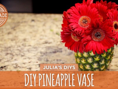 How To Make a Pineapple Vase - HGTV Handmade