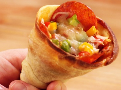 How To Make Pizza Cones