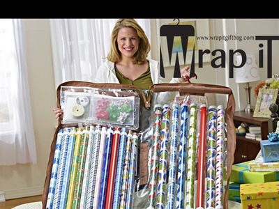 How to Organize Gift Wrap Supplies and Wrapping Paper