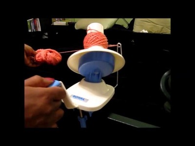 How to Use a Yarn Ball Winder