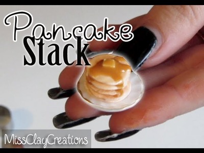 Pancake Stack tutorial by MissClayCreations
