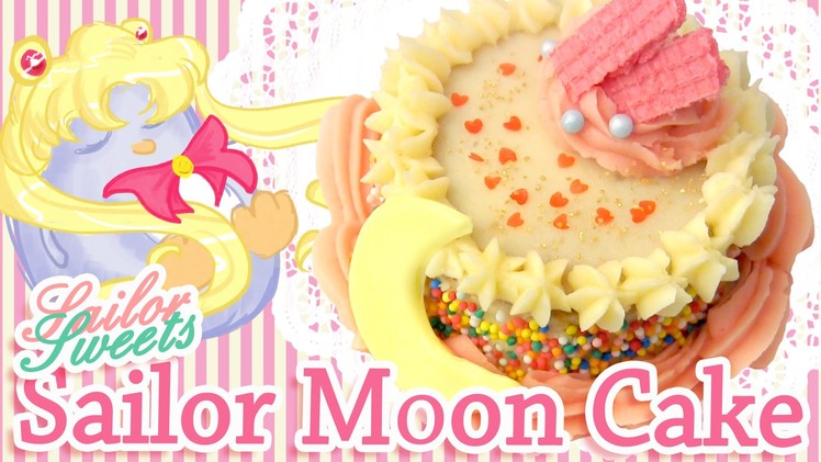 Sailor Moon Mini Cake Tutorial - SAILOR SWEETS SERIES- Pengulincc