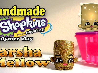 Season 2 Shopkins: How To Make Marsha Mellow Polymer Clay Tutorial!