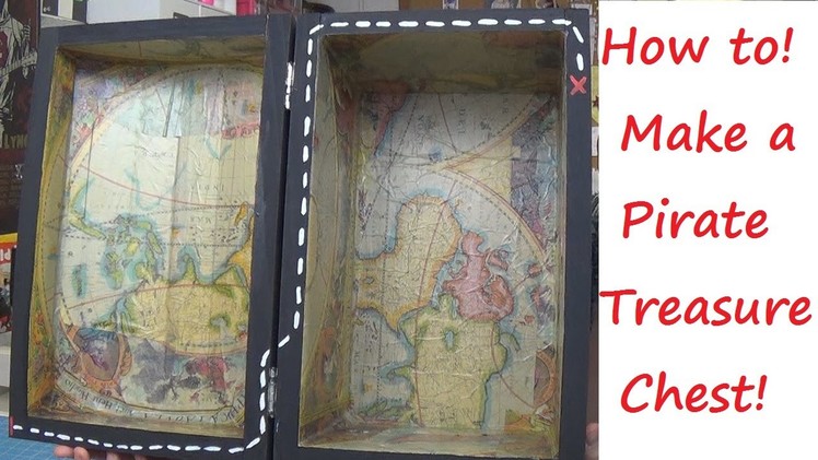 Sewing Nerd! - Tutorial: How to Make a Pirate Treasure Chest!