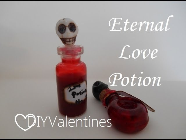 Bottle Charms: Eternal Love potion (aka fake blood)