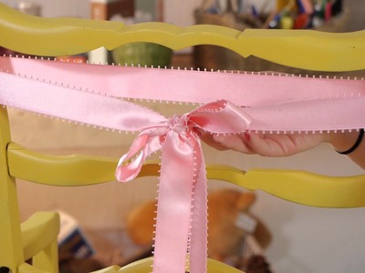 Can You Make a Chair Sash From a Ribbon? : Household Decorations