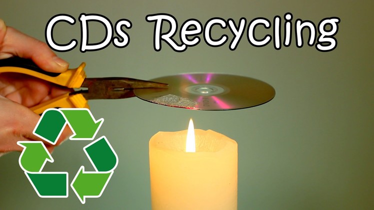 CDs and DVDs Recycling - How To Recycle Your Old CDs Into Useful Stuff