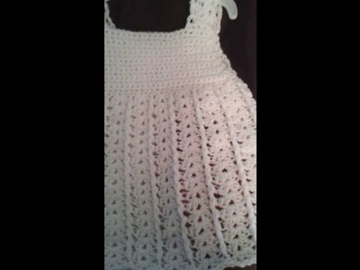 Crochet Camille baby dress