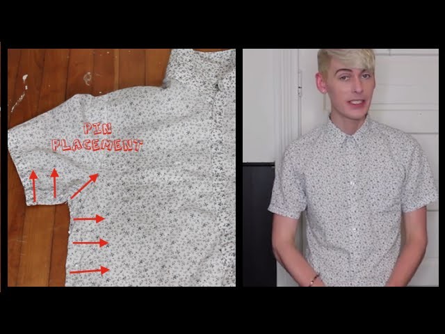 DIY Slimming and Fitting a Shirt