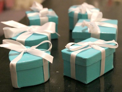 DIY Tiffany Boxes