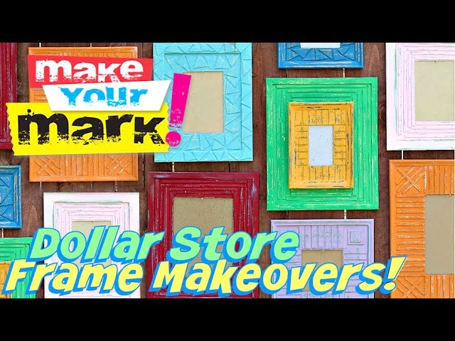 How to: Dollar Store Frame Makeover