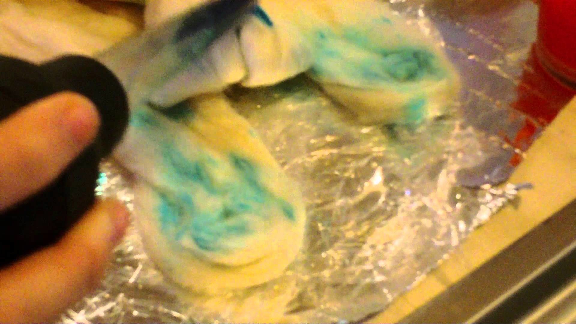 How to dye roving in the microwave part 1