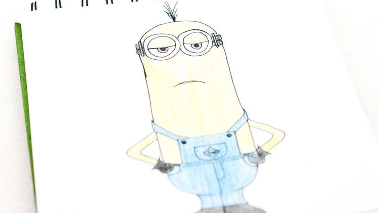 How To Easily Draw Kevin The Minion - DIY  Tutorial - Guidecentral