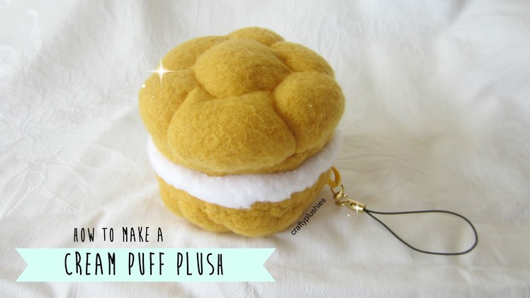 ♡ How to Make a Cream Puff Plush ♡
