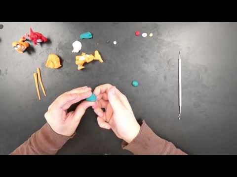 How to make Charizard out of Polymer clay