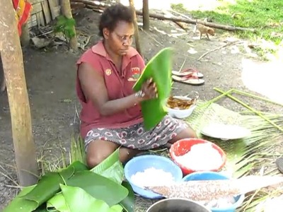 How to make Lap Lap, Leviemp village, West Malekula, Vanuatu, vol 4