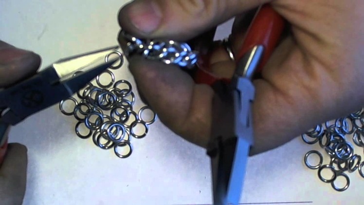 How to make Persian 3in1 chainmail and attach it to European 4in1