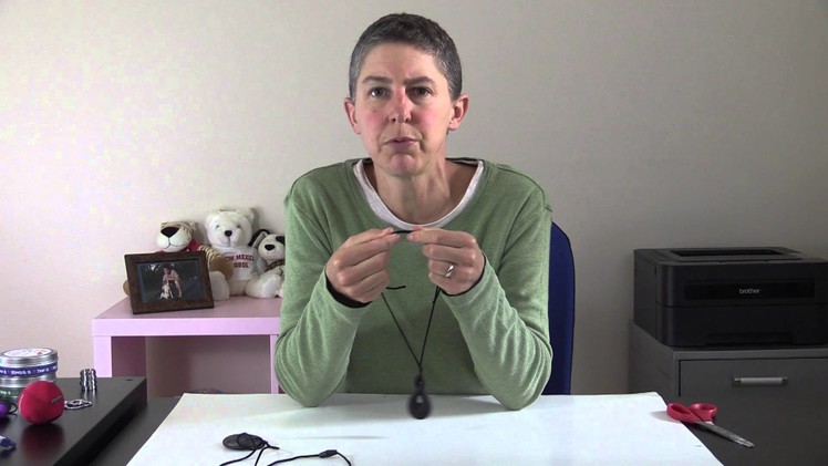 How to Shorten a Necklace Cord for Chewable Jewelry