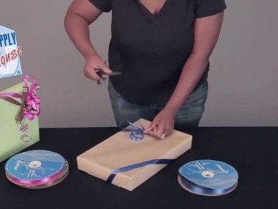 How to Use Poly Ribbon on Gifts
