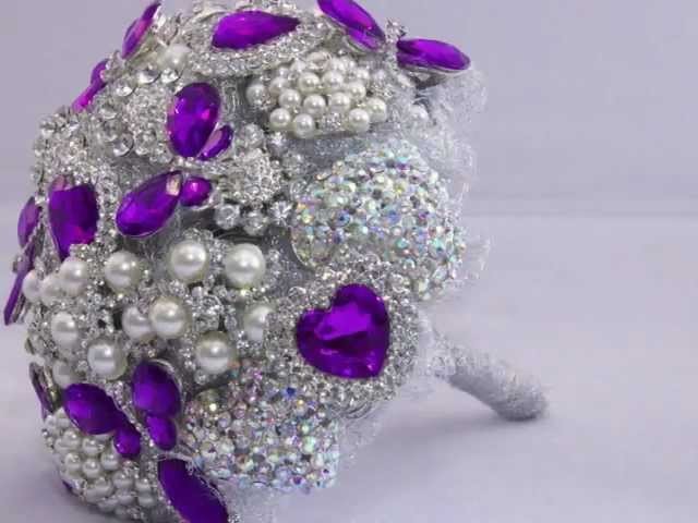 Learn how to make your own Wedding Brooch Bouquet