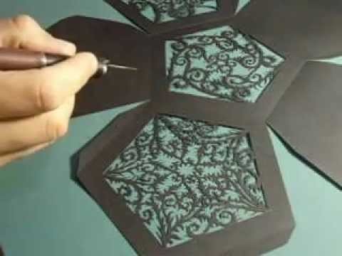 Paper Cutting Dodecahedron (part 1)