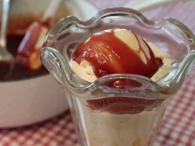 Salted Caramel Sauce Recipe - Caramel Ice Cream Topping