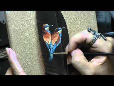 Speed Feather Painting: Birds