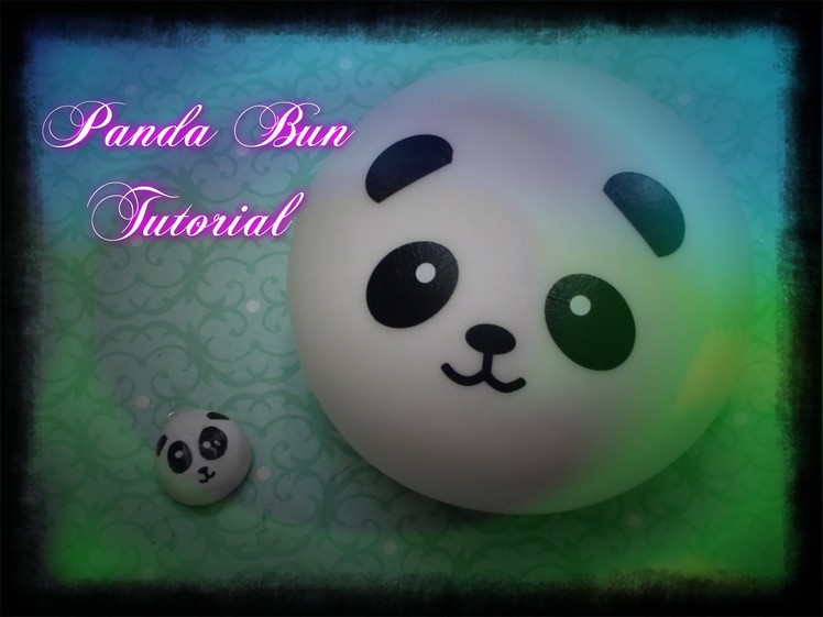 Squishy inspired Panda Bun Tutorial